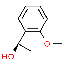 ChemSpider 2D Image | (1R)-1-(2-Methoxyphenyl)ethanol | C9H12O2