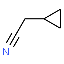 ChemSpider 2D Image | Cyclopropylacetonitrile | C5H7N