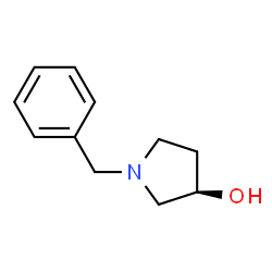 ChemSpider 2D Image | (R)-1-Benzyl-3-pyrrolidinol | C11H15NO
