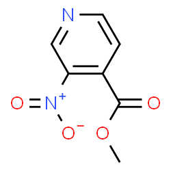 ChemSpider 2D Image | Methyl 3-nitroisonicotinate | C7H6N2O4