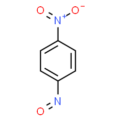 ChemSpider 2D Image | 1-Nitro-4-nitrosobenzene | C6H4N2O3