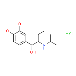 ChemSpider 2D Image | isoetharine hydrochloride | C13H22ClNO3