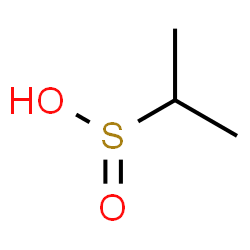 ChemSpider 2D Image | 2-Propanesulfinic acid | C3H8O2S