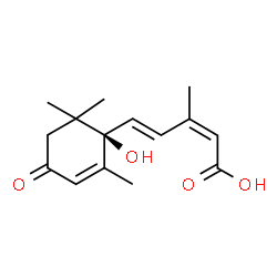 ChemSpider 2D Image | (R)-(−)-Abscisic acid | C15H20O4