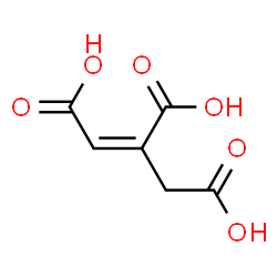 ChemSpider 2D Image | (Z)-Aconitic Acid | C6H6O6