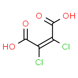 ChemSpider 2D Image | (2Z)-2,3-Dichloro-2-butenedioic acid | C4H2Cl2O4