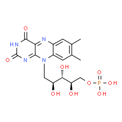 ChemSpider 2D Image | Flavin mononucleotide | C17H21N4O9P