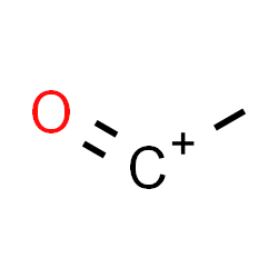 ChemSpider 2D Image | Oxoethylium | C2H3O