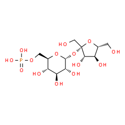 ChemSpider 2D Image | Sucrose 6-phosphate | C12H23O14P