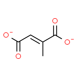 ChemSpider 2D Image | mesaconate | C5H4O4