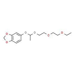 ChemSpider 2D Image | Sesamex | C15H22O6