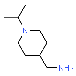 ChemSpider 2D Image | 1-(1-Isopropyl-4-piperidinyl)methanamine | C9H20N2