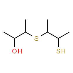 ChemSpider 2D Image | 3-[(2-Mercapto-1-methylpropyl)thio]-2-butanol | C8H18OS2