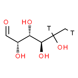 ChemSpider 2D Image | (5xi)-6-Deoxy-D-(C~5~,6-~3~H_2_)-arabino-hexose | C6H10T2O5