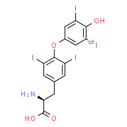 ChemSpider 2D Image | [125I]-T4 | C15H11I3125INO4