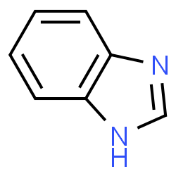 ChemSpider 2D Image | Benzimidazole | C7H6N2