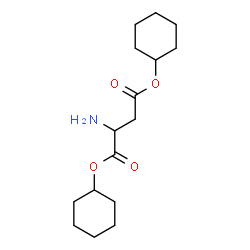ChemSpider 2D Image | Dicyclohexyl aspartate | C16H27NO4