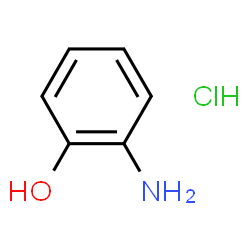 ChemSpider 2D Image | 2-Aminophenol Hydrochloride | C6H8ClNO