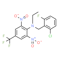 ChemSpider 2D Image | flumetralin | C16H12ClF4N3O4