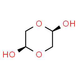 ChemSpider 2D Image | cis-glycoaldehyde dimer | C4H8O4