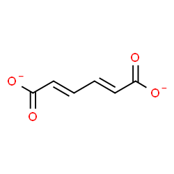 ChemSpider 2D Image | muconate | C6H4O4