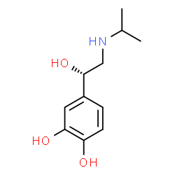 ChemSpider 2D Image | (+)-Isoproterenol | C11H17NO3