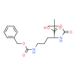 ChemSpider 2D Image | Boc-Orn(Z)-OH | C18H26N2O6