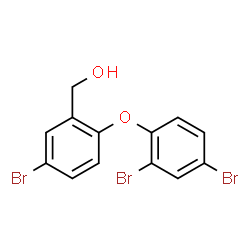 ChemSpider 2D Image | [5-Bromo-2-(2,4-dibromophenoxy)phenyl]methanol | C13H9Br3O2