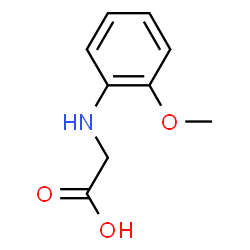 ChemSpider 2D Image | N-(2-Methoxyphenyl)glycine | C9H11NO3