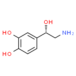 ChemSpider 2D Image | (S)-noradrenaline | C8H11NO3