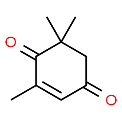 ChemSpider 2D Image | Ketoisophorone | C9H12O2