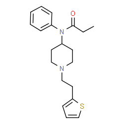 ChemSpider 2D Image | Thiofentanyl | C20H26N2OS
