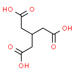 ChemSpider 2D Image | 3-(Carboxymethyl)pentanedioic acid | C7H10O6