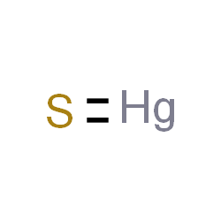 ChemSpider 2D Image | Mercury(II) sulfide | HgS