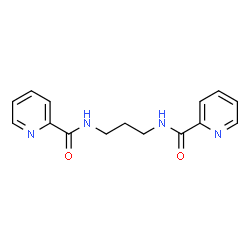 ChemSpider 2D Image | N,N'-1,3-Propanediyldi(2-pyridinecarboxamide) | C15H16N4O2