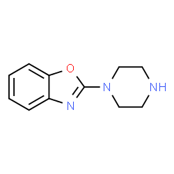 ChemSpider 2D Image | 2-Piperazino-1,3-benzoxazole | C11H13N3O