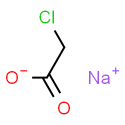 ChemSpider 2D Image | Sodium chloroacetate | C2H2ClNaO2