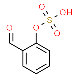 ChemSpider 2D Image | 2-Formylphenyl hydrogen sulfate | C7H6O5S