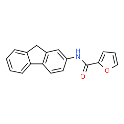 ChemSpider 2D Image | N-(9H-Fluoren-2-yl)-2-furamide | C18H13NO2