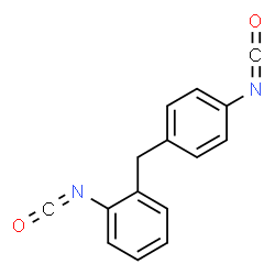 ChemSpider 2D Image | 2,4'-Diphenylmethanediisocyante | C15H10N2O2