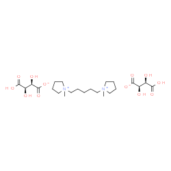 ChemSpider 2D Image | Pentolinium tartrate | C23H42N2O12