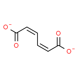 ChemSpider 2D Image | cis,cis-muconate | C6H4O4