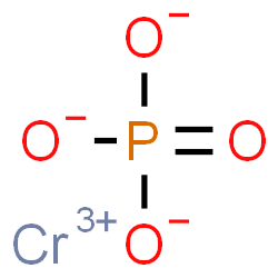 ChemSpider 2D Image | chromium(III) phosphate | CrO4P