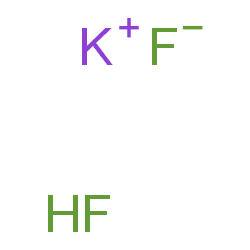 ChemSpider 2D Image | Potassium bifluoride | HF2K