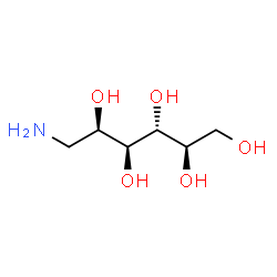 ChemSpider 2D Image | 1-Amino-1-deoxy-D-altritol | C6H15NO5