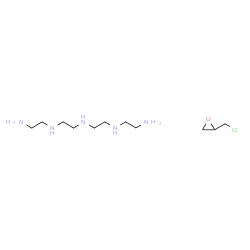 ChemSpider 2D Image | N-(2-Aminoethyl)-N'-{2-[(2-aminoethyl)amino]ethyl}-1,2-ethanediamine - 2-(chloromethyl)oxirane (1:1) | C11H28ClN5O