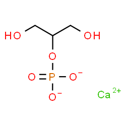 ChemSpider 2D Image | CALCIUM 2-GLYCEROPHOSPHATE | C3H7CaO6P
