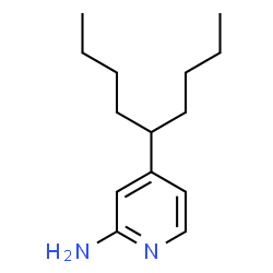 ChemSpider 2D Image | 4-(5-Nonanyl)-2-pyridinamine | C14H24N2