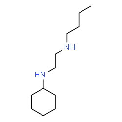 ChemSpider 2D Image | N-Butyl-N'-cyclohexyl-1,2-ethanediamine | C12H26N2