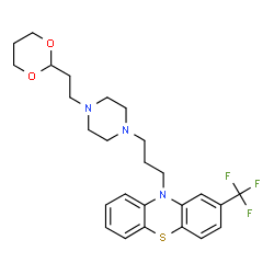ChemSpider 2D Image | Oxaflumazine | C26H32F3N3O2S
